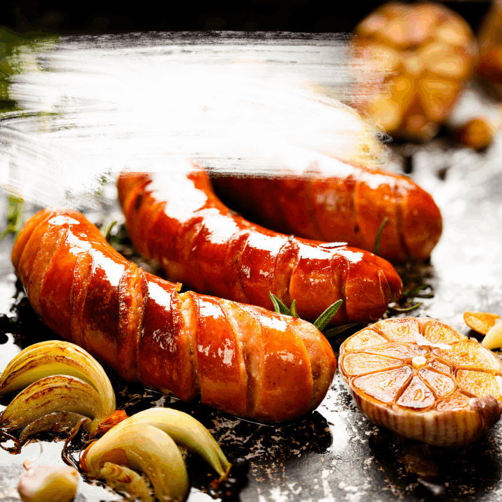 Chicken Sausage Fried | Kathmandu Steak House